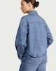 image 3 of F&F Cotton Rich Denim Shirt in Blue