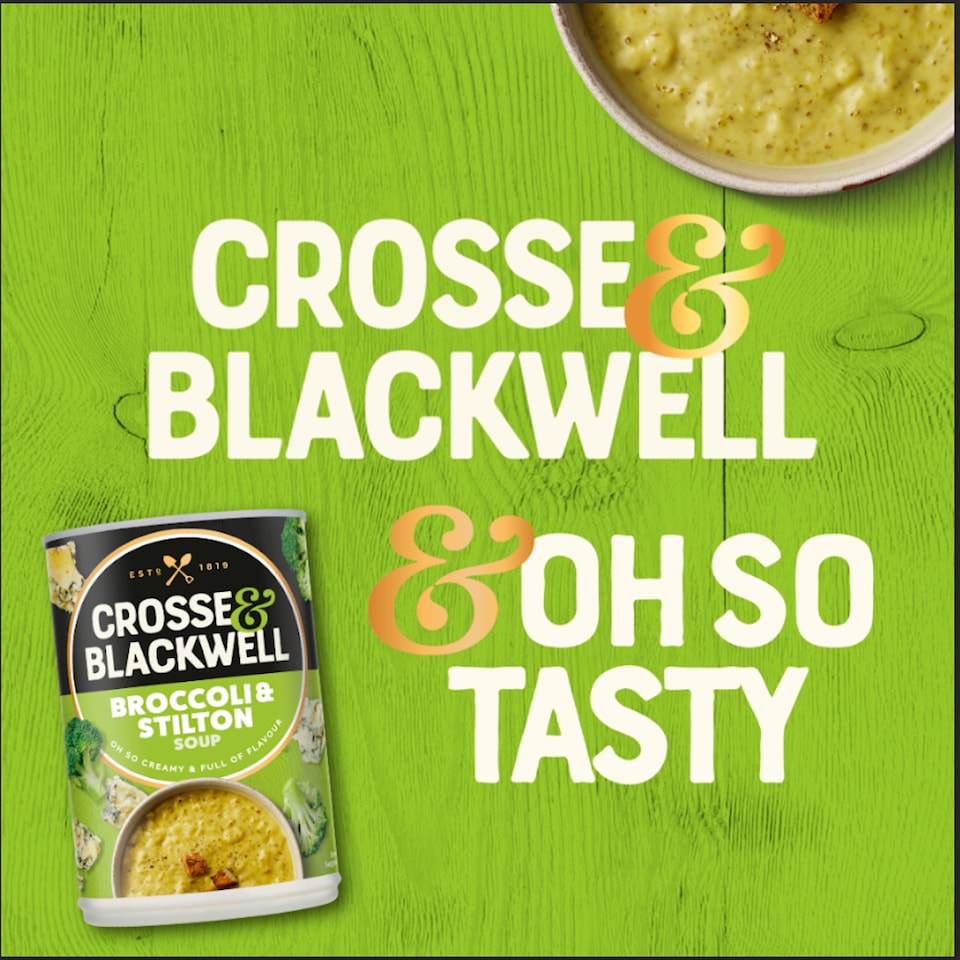image 1 of Crosse And Blackwell Broccoli & Stilton Soup 400G