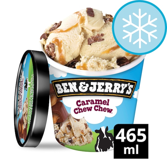Ben & Jerry's Caramel Chew Chew Ice Cream 465Ml Tesco Groceries Ben & Jerry's Caramel Chew Chew Ice Cream 465Ml Tesco Groceries