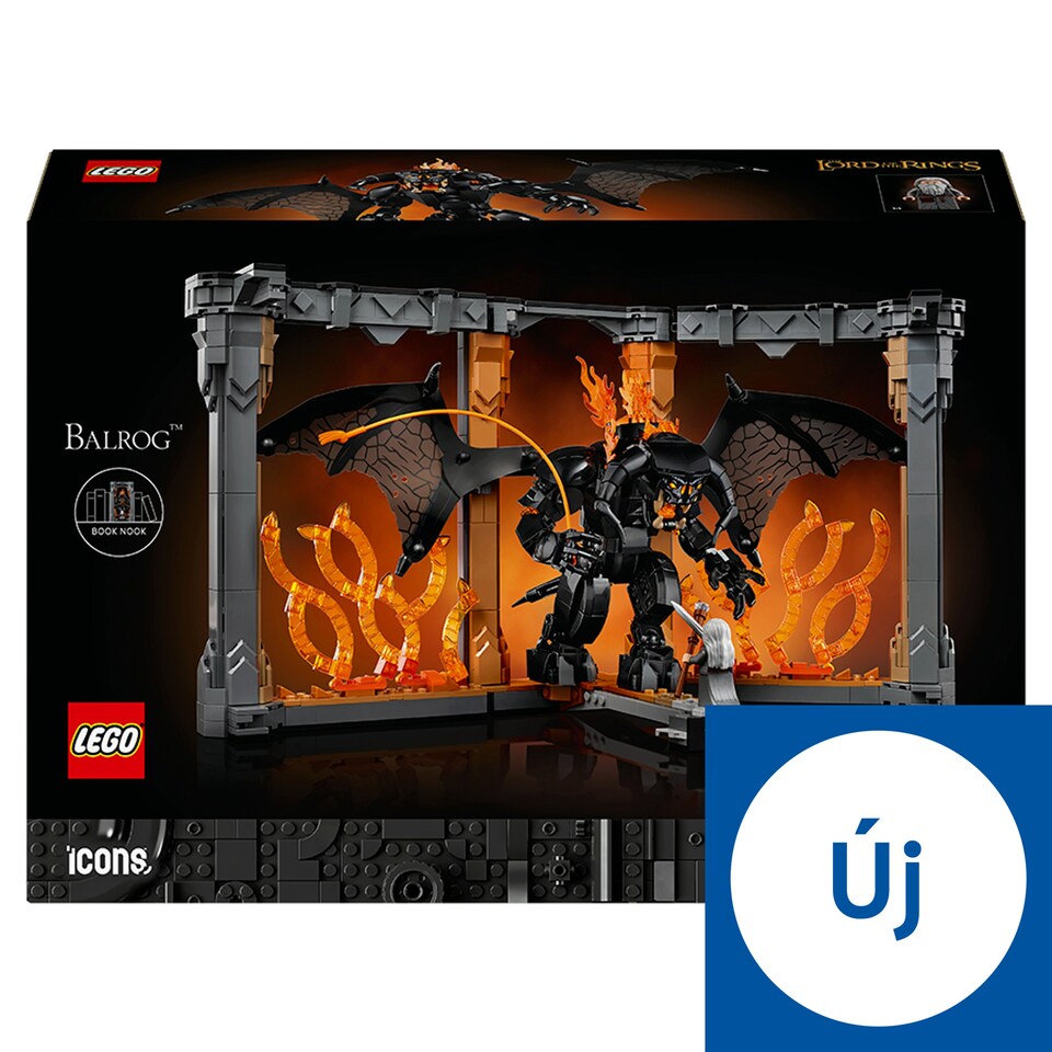 LEGO Icons 10367 Könyvkuckó: A Gyűrűk Ura: Balrog  1. kép
