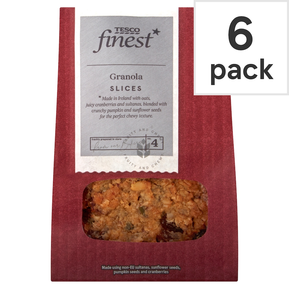 Tesco Finest 4 Granola Slices