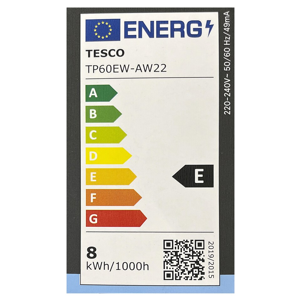 obrázok 1 z Tesco Home LED žiarovka 7,3W E27 teplé biele svetlo 1 ks