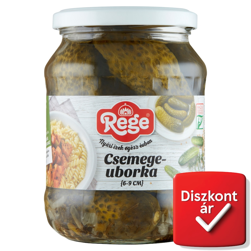 Rege csemegeuborka 6-9 cm 680 g  1. kép