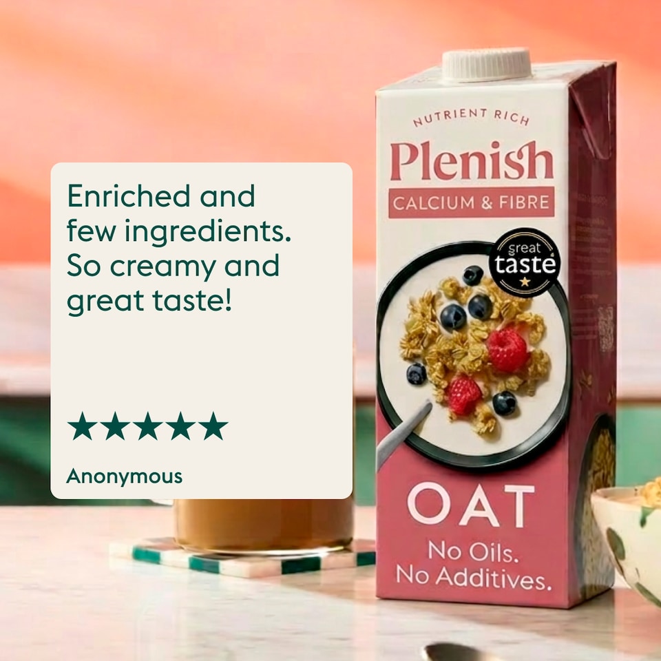 image 1 of Plenish Enriched Oat Drink with added Vitamins & Calcium 1L