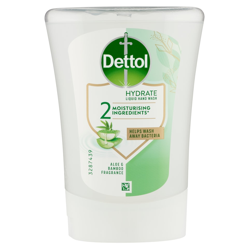 Obrázek 1 pro produkt Dettol Tekuté mýdlo náplň do bezdotykového dávkovače aloe a bambus 250ml