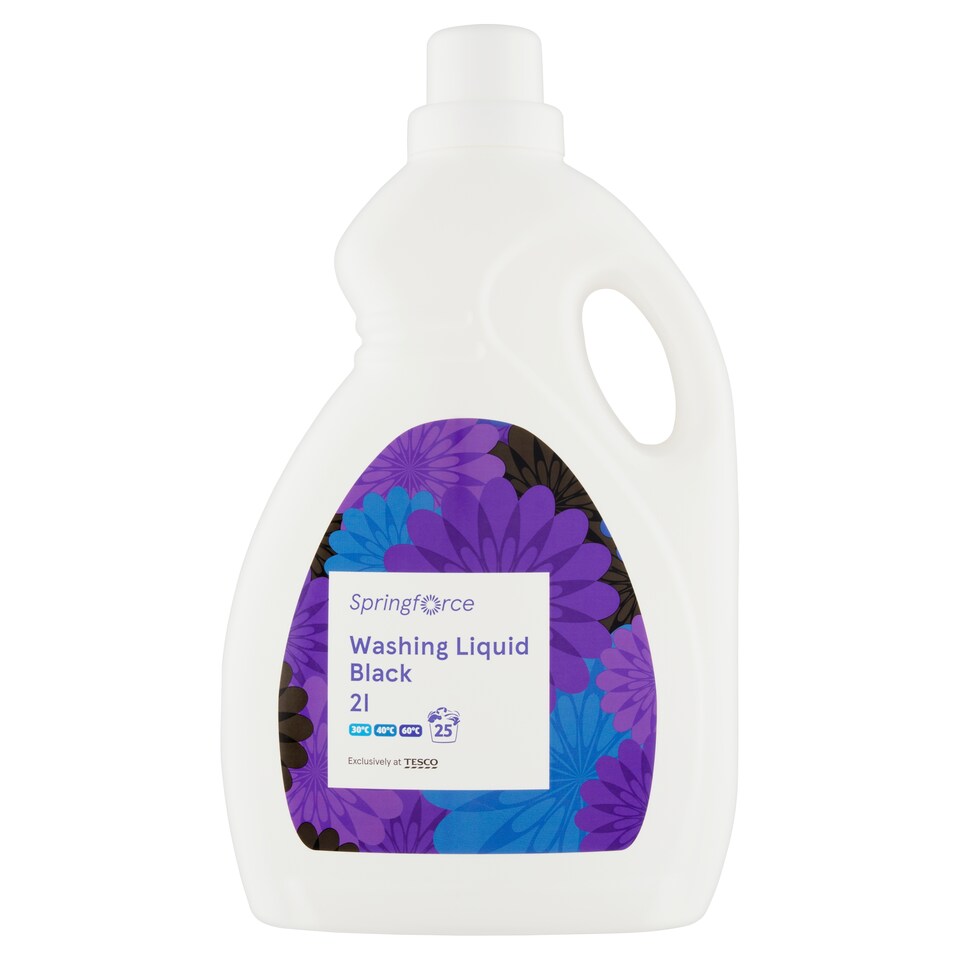 Springforce Black Washing Liquid 25 Washes 2 l