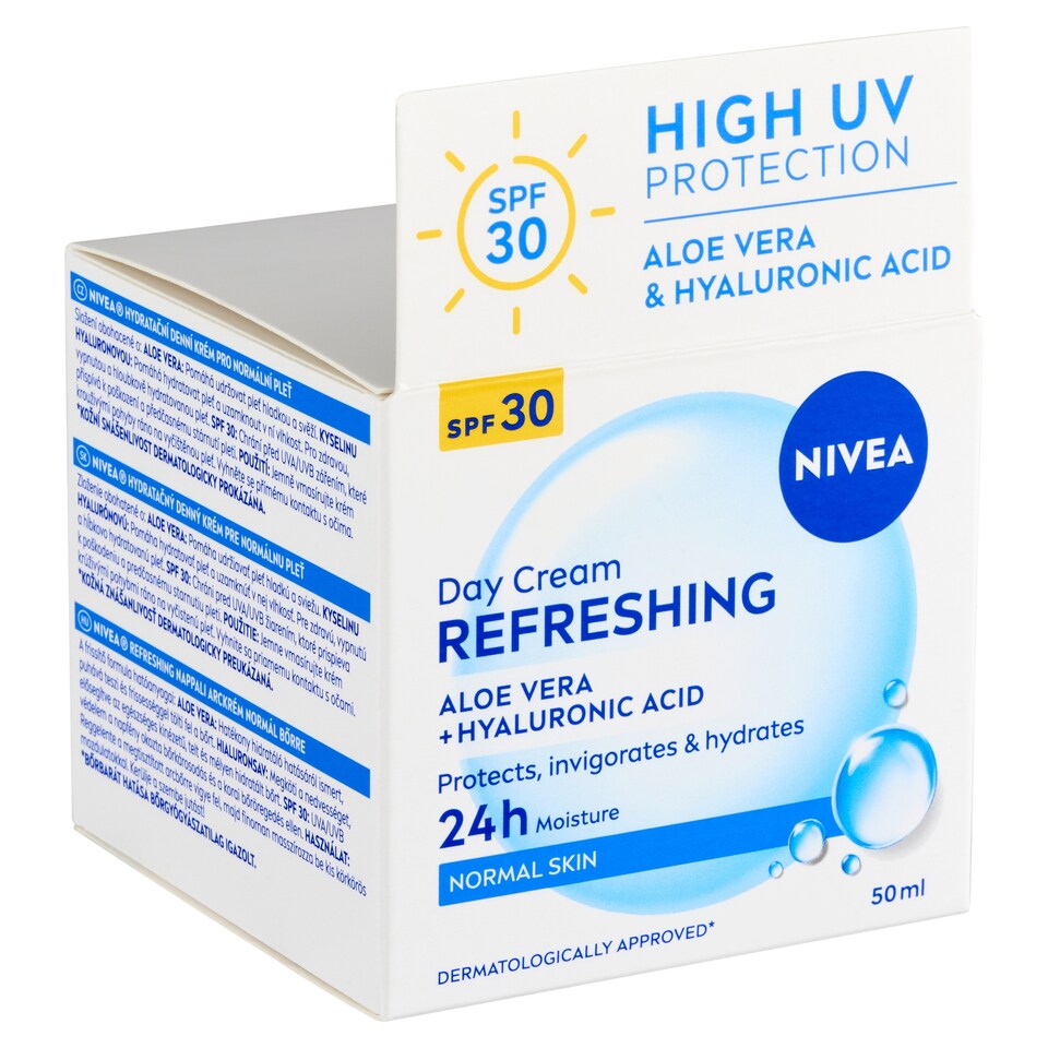 NIVEA Refreshing nappali arckrém normál bőrre SPF30 50 ml  1. kép