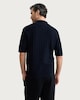 image 3 of F&F Cotton Rich Knitted Short Sleeved Polo Shirt in Navy
