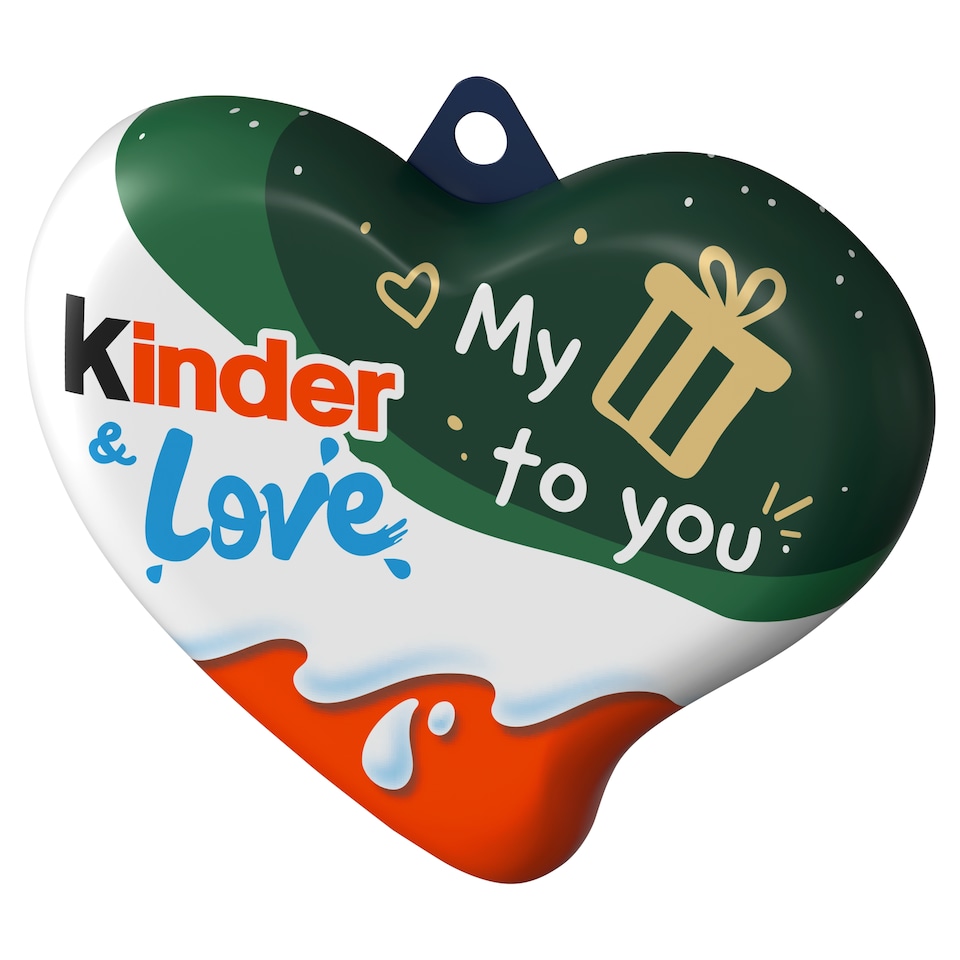 image 1 of Kinder Love Filled Soft Milk Chocolate with Milk Filling 37 g