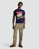image 1 of F&F Pure Cotton Sprout of Control T-Shirt and Trousers Pyjamas in Green