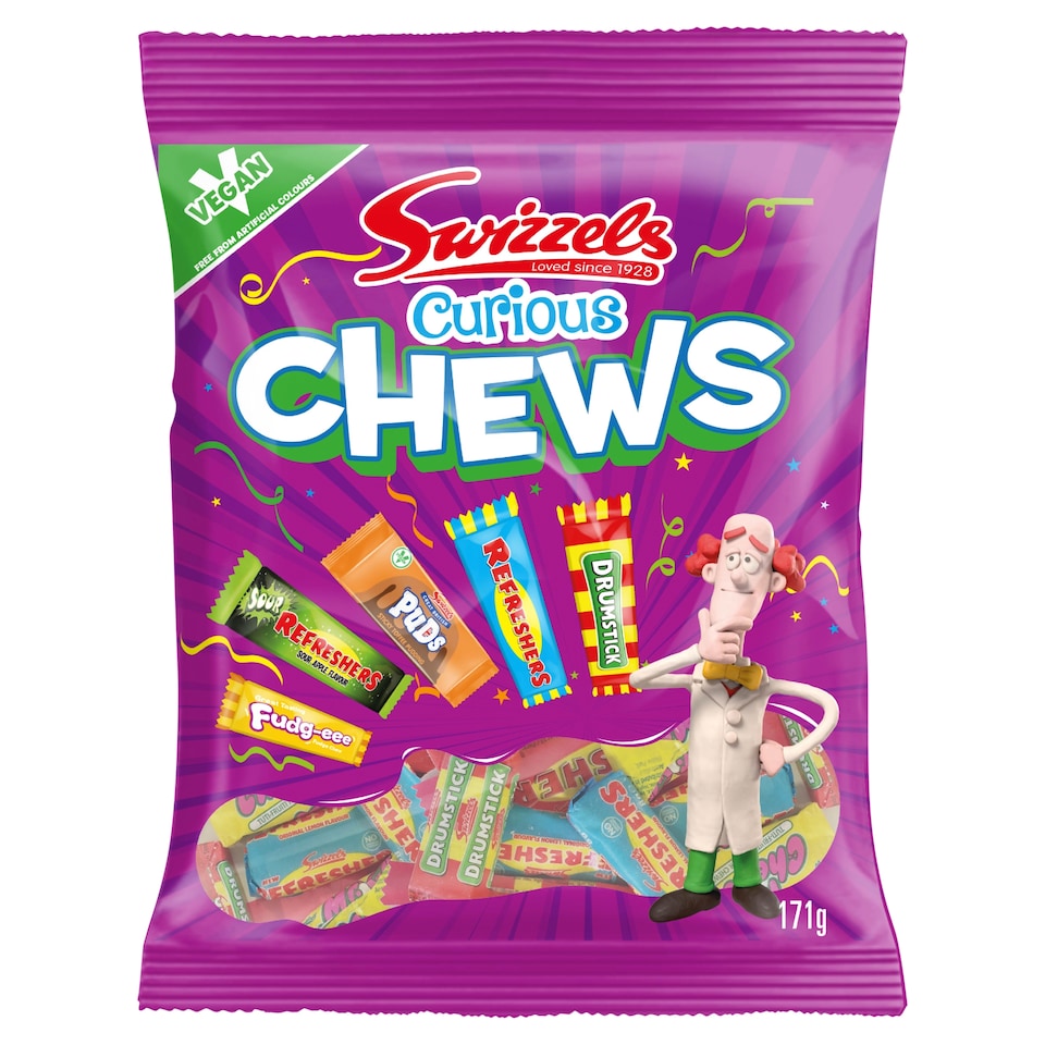 image 1 of Swizzels Curious Chews 171G