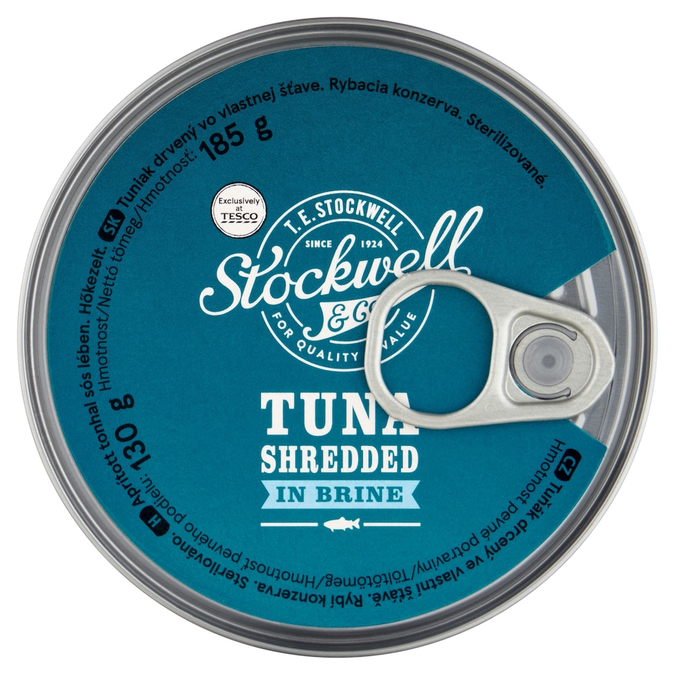Stockwell & Co. aprított tonhal sós lében 185 g