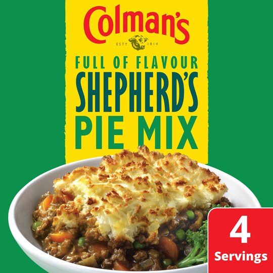 Colman's Shepherd's Pie Recipe Mix 50G Tesco Groceries