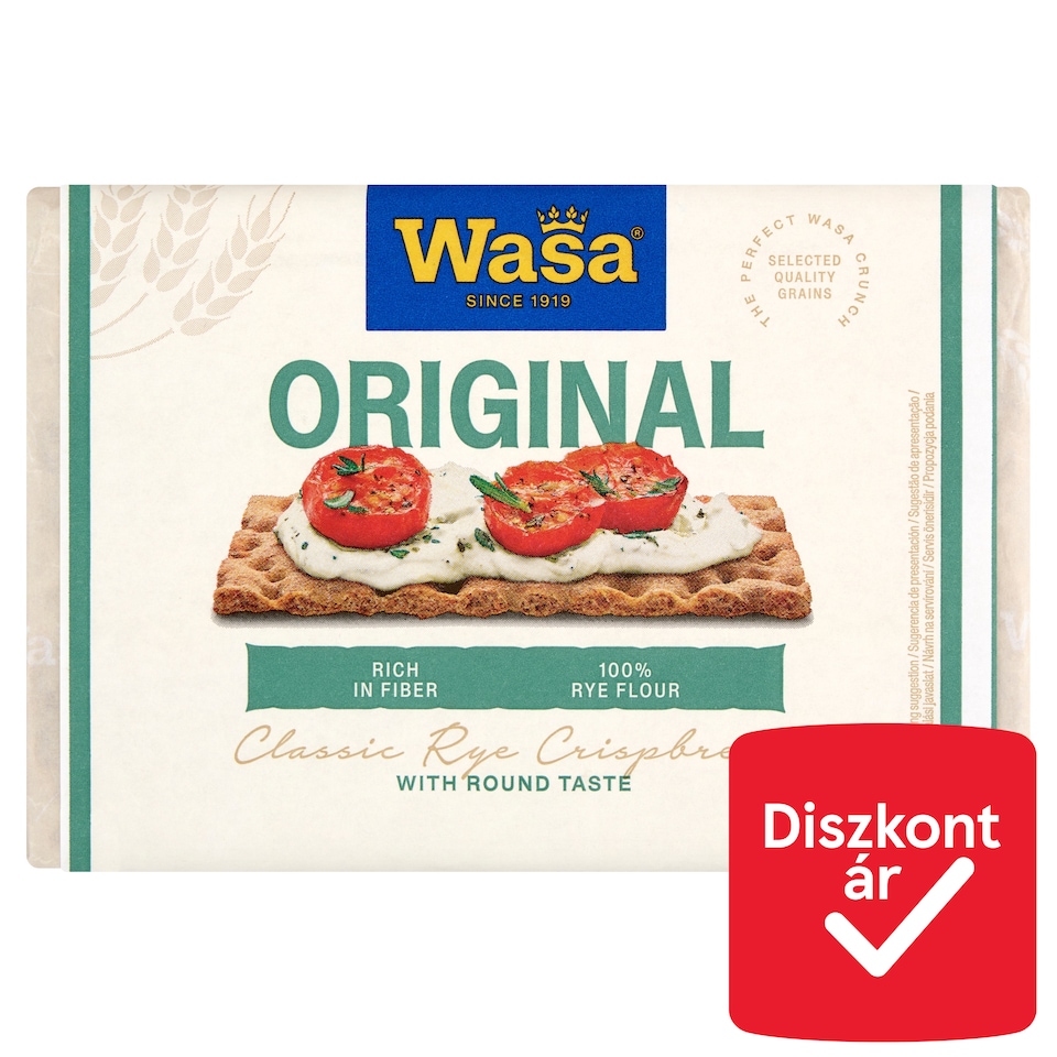 Wasa Original sütőipari termék rozslisztből 275 g