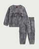 image 1 of AC/DC 2-Piece Cotton Rich Tie Dye Sweatshirt and Joggers in Grey