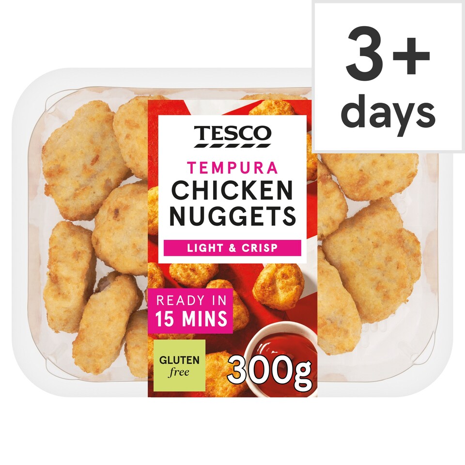 Tesco Tempura Chicken Nuggets 300g