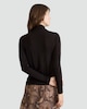 image 4 of The F&F Edit Roll Neck Long Sleeved Top with Wool in Brown