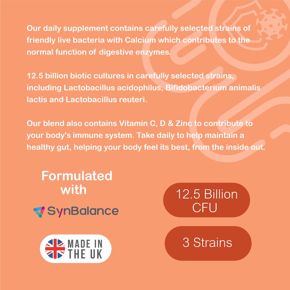 image 1 of MyKind.of Immunity Support Friendly Live Bacteria 30 Capsules
