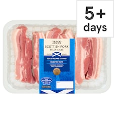 Tesco British Pork Belly Slices 500g