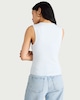 image 3 of F&F V-Neck Vest in Blue