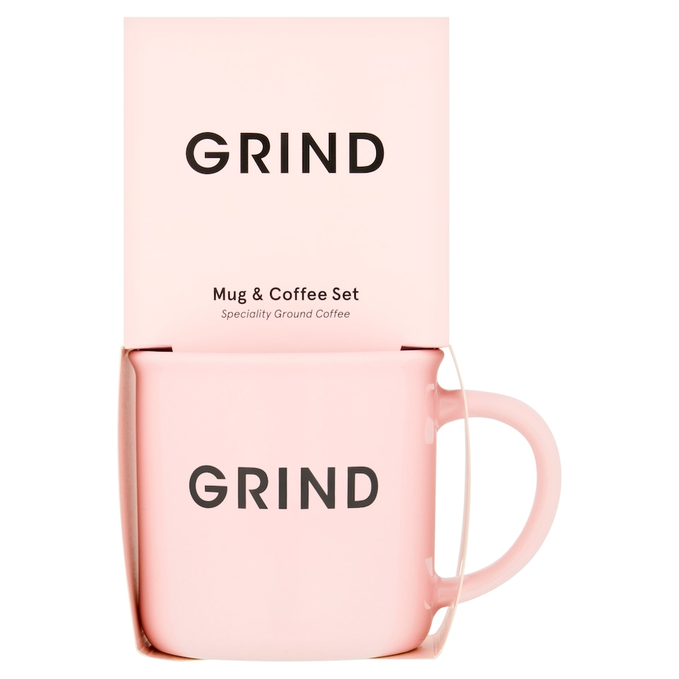 Grind Mug and Coffee set
