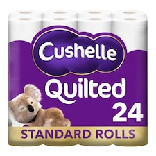 Cushelle Quilted Toilet Tissue 24 rolls