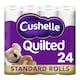 image 1 of Cushelle Quilted Toilet Tissue 24 rolls