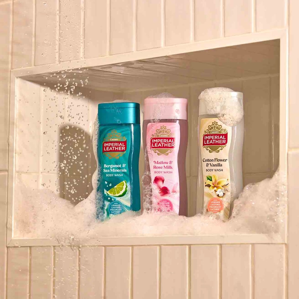 image 1 of IMPERIAL LEATHER BODYWASH COTTON FLOWER & VANILLA 480ML