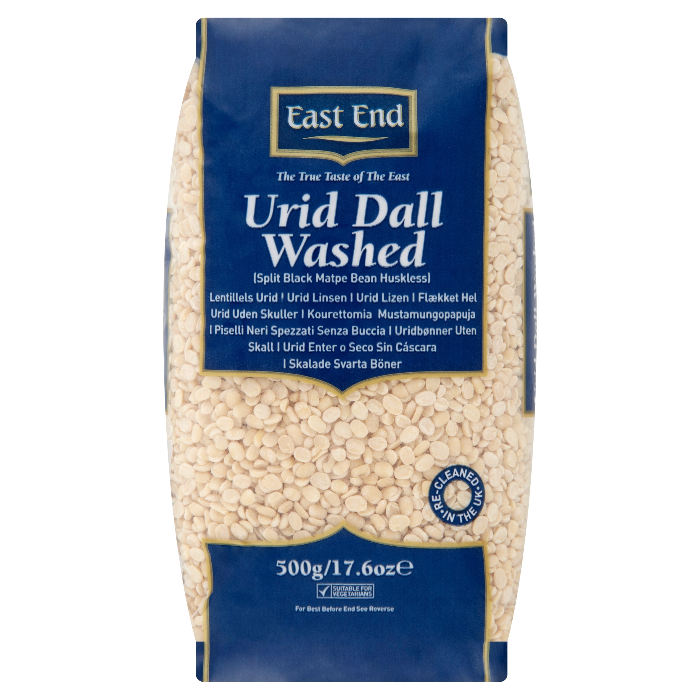 East End Urid Dall Washed 500G - Tesco Groceries