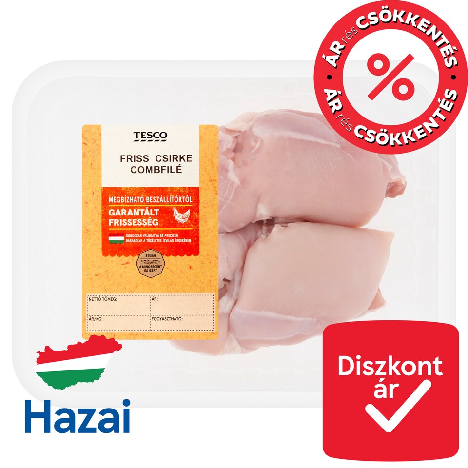 Tesco Fresh Chicken Thigh Fillet 500 g