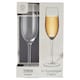 image 1 of Tesco Home Timeless Classic Champagne Flutes 4 pcs
