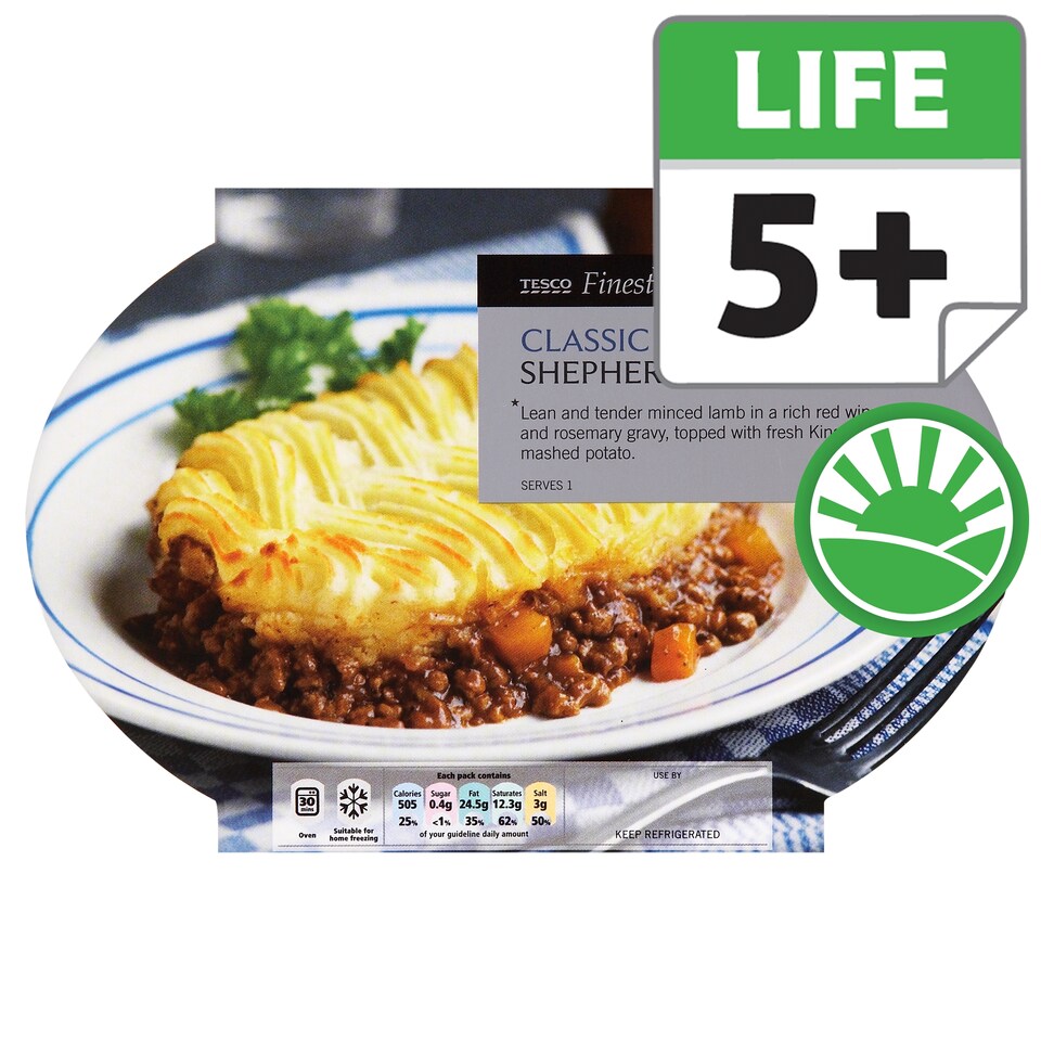 Tesco Finest Shepherds Pie 400G