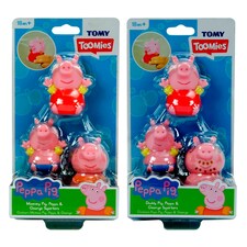 peppa pig bath floats squirters (styles vary) ny