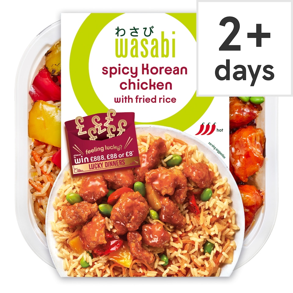 Wasabi Spicy Korean Chicken with Fried Rice 400g