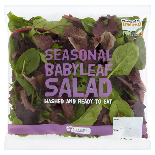 Tesco Seasonal Baby Leaf 100G Tesco Groceries