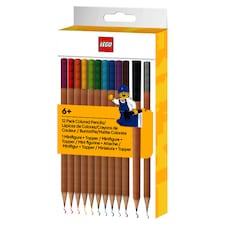 Lego Color Pencils with Topper 12 pcs
