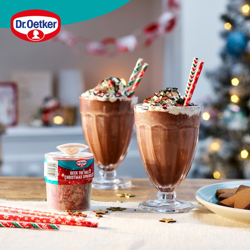 image 1 of Dr. Oetker Deck the Halls Christmas Sprinkles 80g