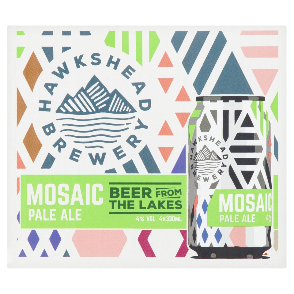 Hawkshead Mosaic Pale Ale 4 X 330Ml Tesco Groceries