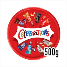 Celebrations Milk Chocolates Sharing Gift Tub 500g