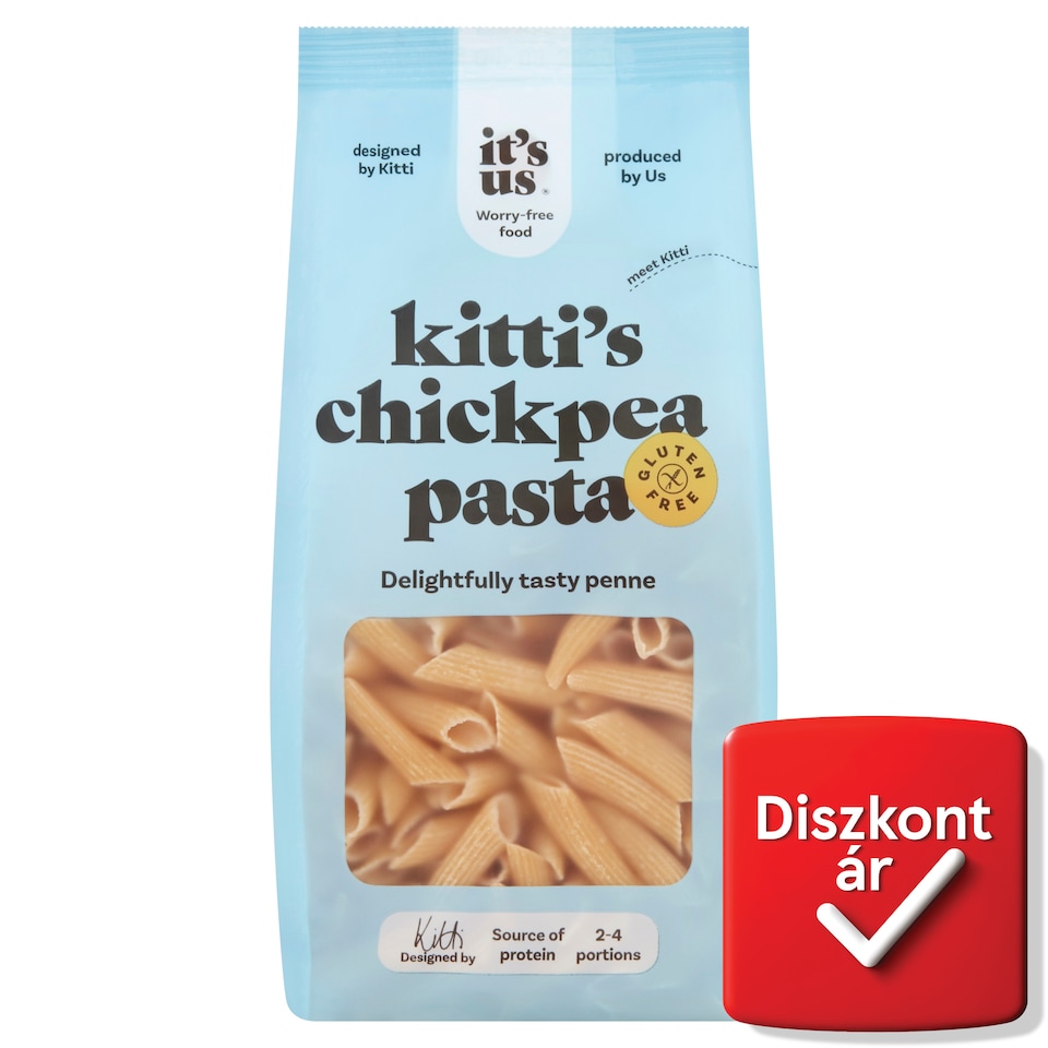 It's Us Penne gluténmentes csicseriborsó száraztészta 250 g  1. kép