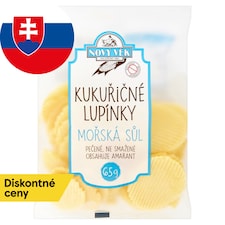 Nový Věk Corn Chips with Sea Salt 65 g