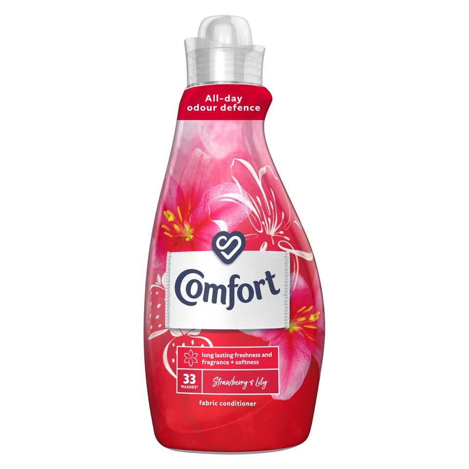 image 1 of Comfort Creations Strawberry Fabric Conditioner 33 Wash 1.16L