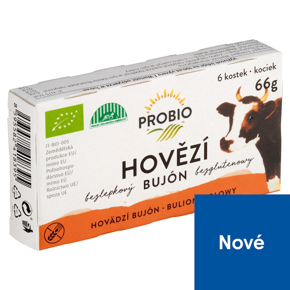 Probio Hovězí bezlepkový bujón 66g