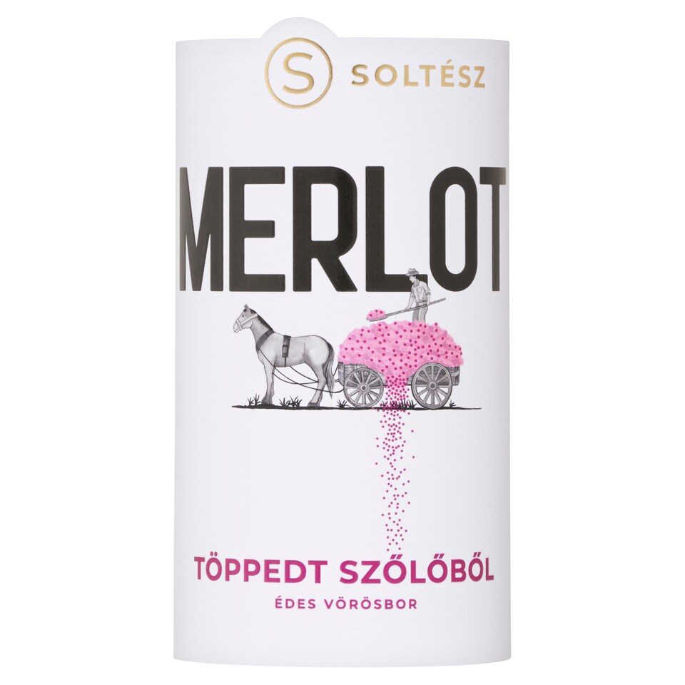 image 1 of Soltész Felső-Magyarországi Merlot Sweet Red Wine 13% 750 ml