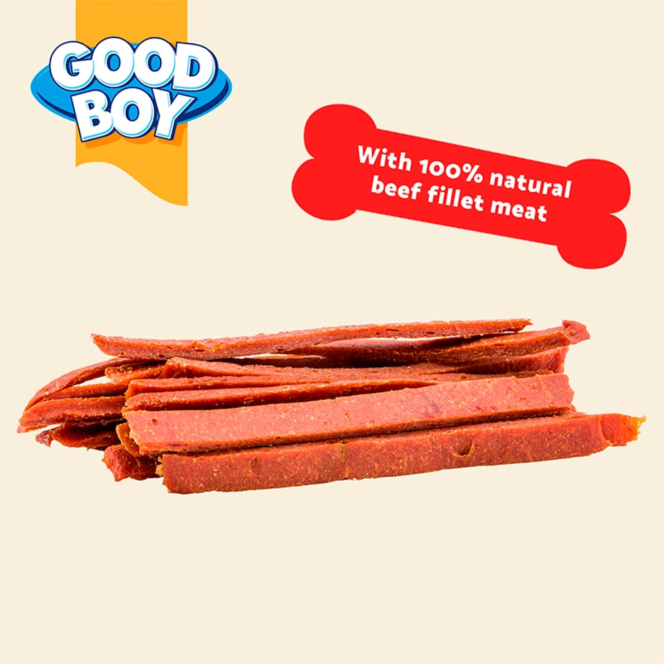 image 1 of Wagtastic Treat Beef Fillets 320G