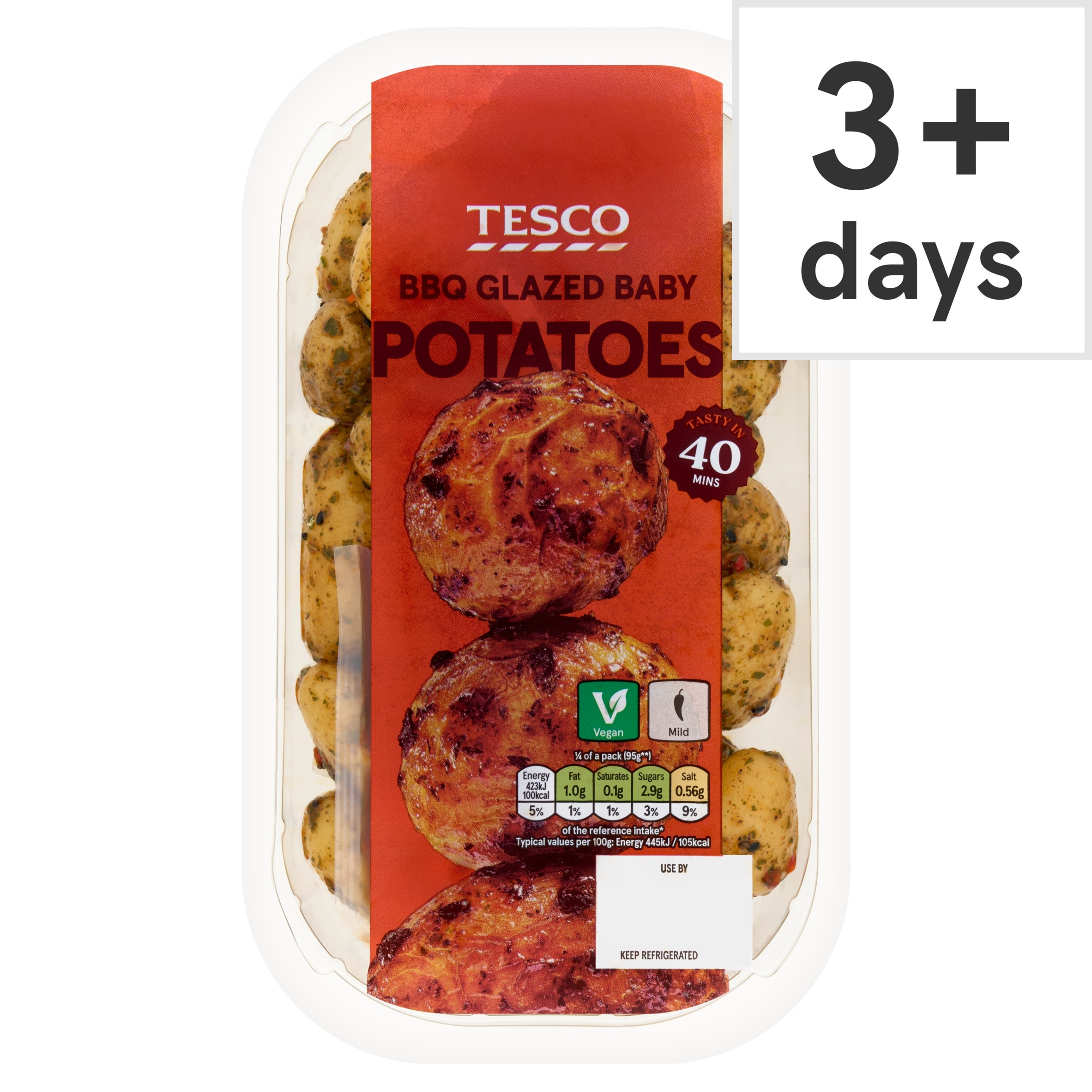 Tesco Smoky Baby Potatoes with a BBQ Glaze 500g