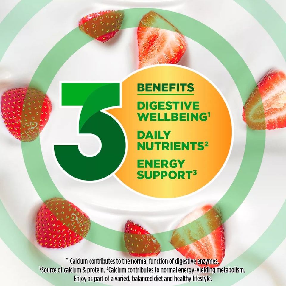 image 1 of Activia Strawberry Gut Health Yoghurt Multipack 4x115g