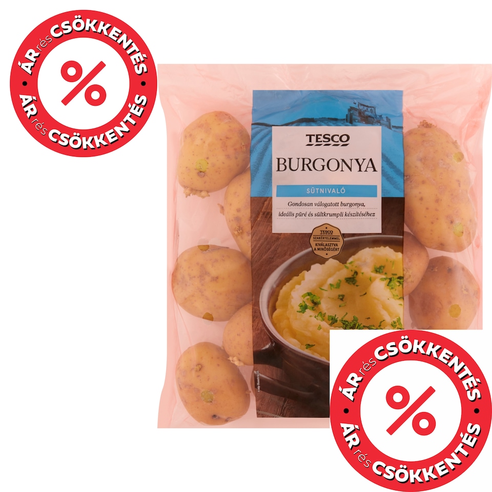 Tesco sárga étkezési burgonya 2 kg