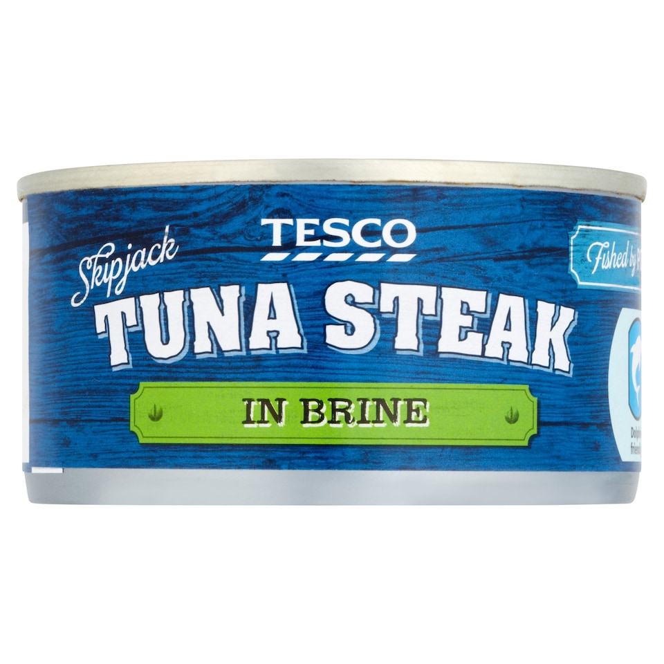 Tesco Tuna Steaks In Brine 198G