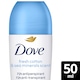 image 1 of Dove Women Cotton & Sea Minerals 72h Roll-On Antiperspirant Deodorant 50ml